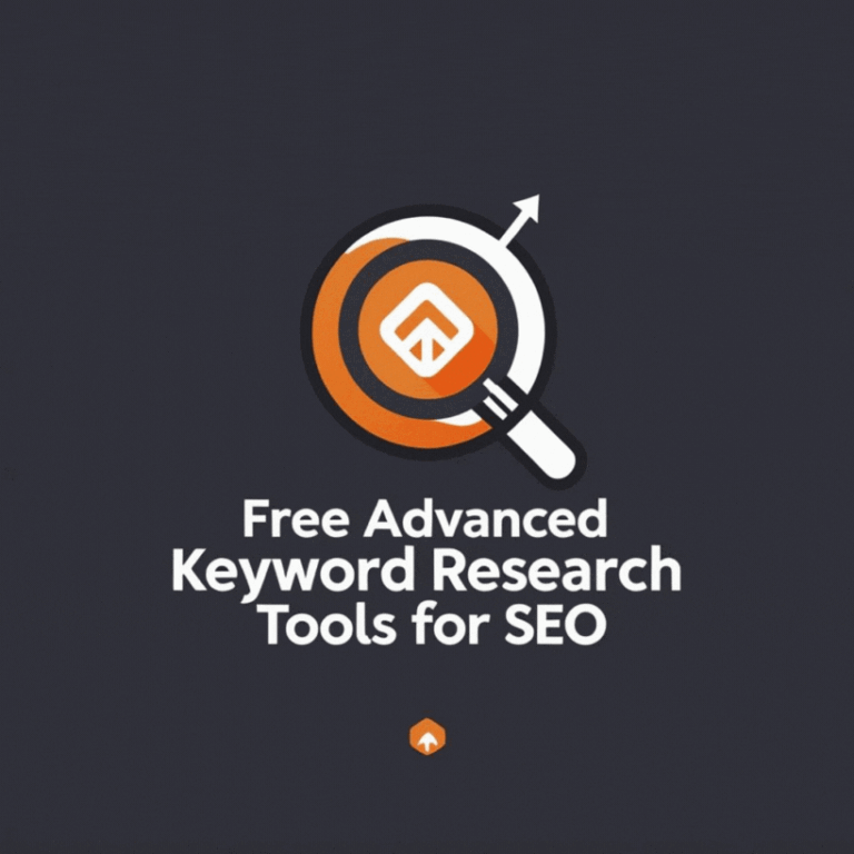 SEO Tool Logo with Modern Aesthetic